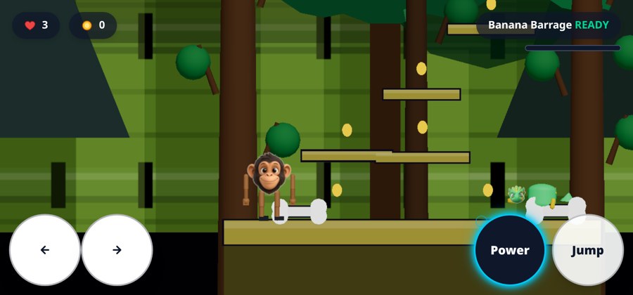 Bamboo Maze gameplay in Monkey: Jungle Run